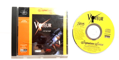 Voyeur   Don t Get Caught (PC CD ROM, 1996, Interplay) FMV Thriller Adventure