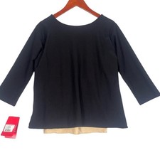 Spanx Slim X Reversible Top Women s Large Bla...