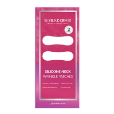 Neck Wrinkle Patches 2 pcs: Reusable Silicone Neck Patches for Wrinkles