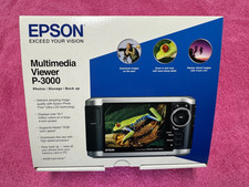Epson P-3000 Multimedia and Photo Storage Viewer Audio/Video Player  Case