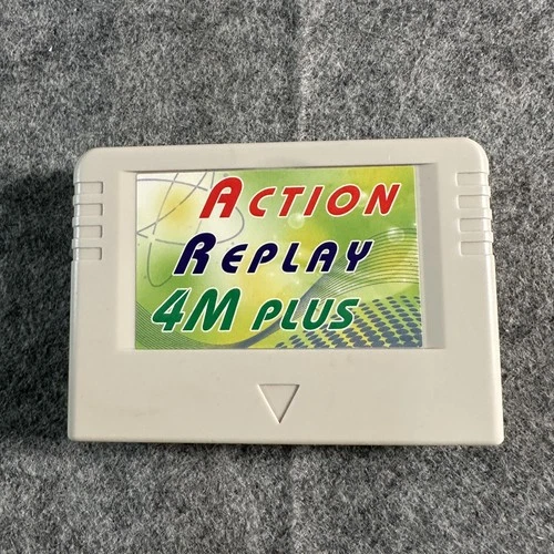 Action Replay 4M Plus 4MB RAM Expansion Cartridge for Sega Saturn Cheats Save