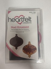 Heartfelt Creations Noel Ornament Decorative Dies Craft Set