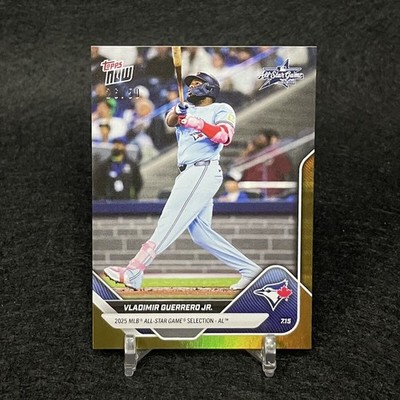 Vladimir Guerrero Jr. 2025 MLB Baseballkarte Blue Jays Star sehr guter Zustan...
