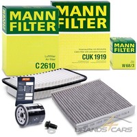 1X Mann-Filter Inspektionspaket Filtersatz A FÜR Toyota Yaris P9 1.0 1.3 05-