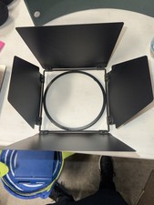 7  Studio Light Barn Doors Metal Photography Video Lighting Modifier