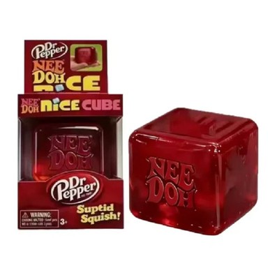 NeeDoh Nice Cube Squishy Stress Relief Sensory Fidget Toy Soft Squeeze Cube