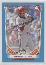 2014 Bowman Draft Blue 17/399 Marcus Wilson #DP63 0q3
