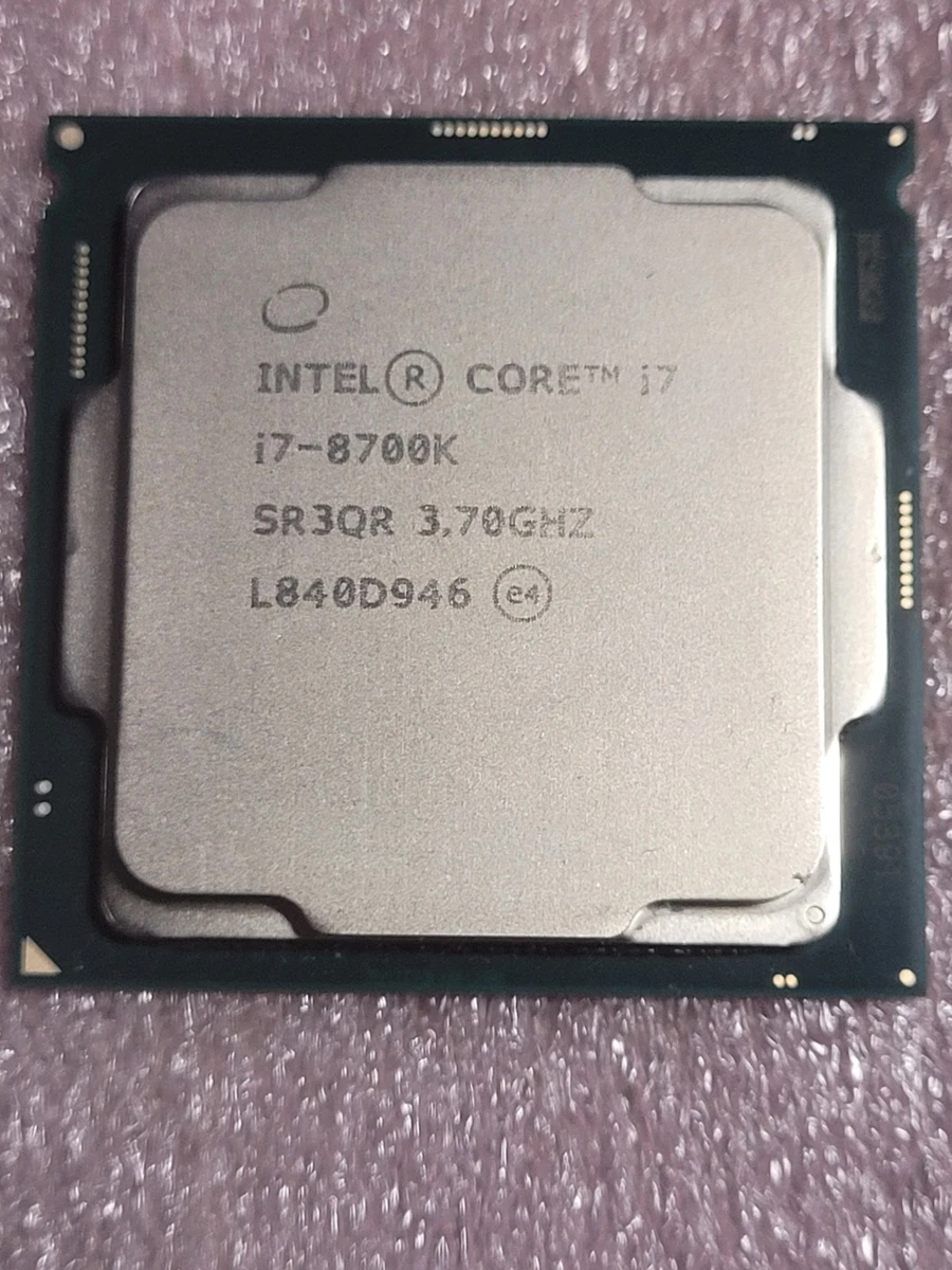 Intel Core i7-8700K Hexa-Core 6 Computer Processors for sale | eBay