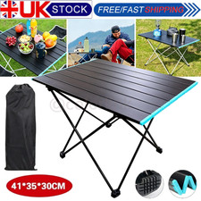 Folding Aluminium Camping Table | Outdoor Picnic Camping Garden Hiking Table New