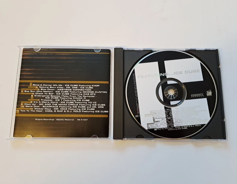 Featuring...Ice Cube CD 1997 Priority Records Rap Hip Hop Dr Dre Chuck D - Image 4 of 4