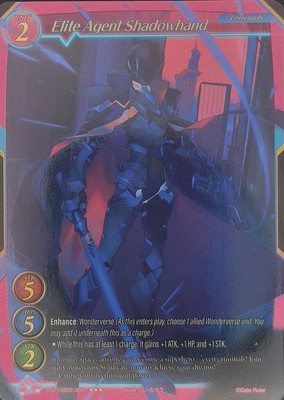 Gate Ruler TCG Premium 2021GB02-093 P-    Elite Agent Shadowhand GB02 - Onslaugh