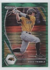 2021 Panini Prizm Draft Picks Green Pulsar Prizm Reed Trimble #PDP65 04h3