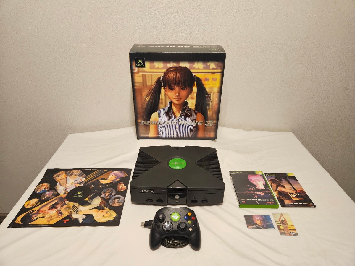 A Dead Giveaway - Now Is Nothing【輸入盤】 Rare Open Box Dead Or Alive 3 Original Xbox Japan Bundle (US