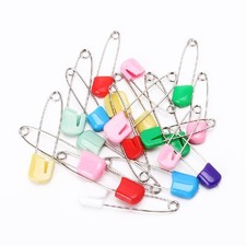 20pcs Colorful Safety Pins Clothing Pins Decorative Safety Pins for Crafting