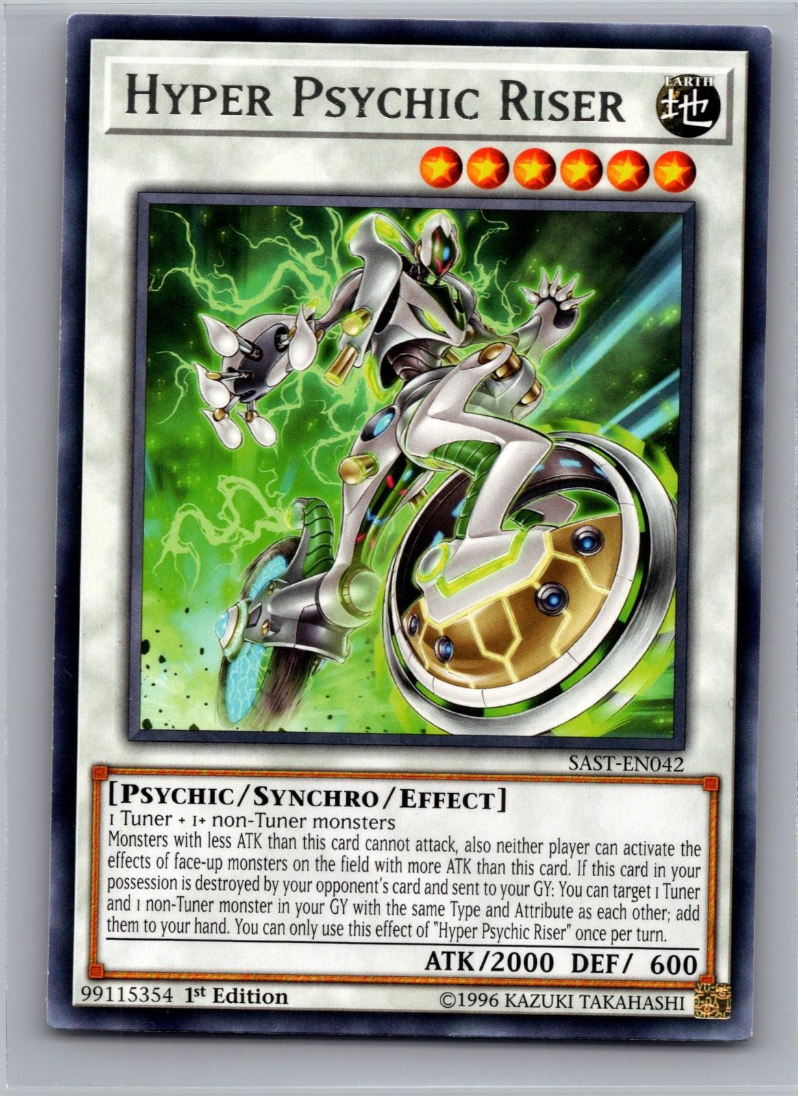 Hyper Psychic Riser SAST-EN042 R 1st Edition NM