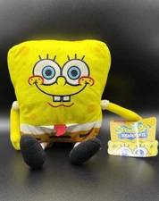 New Sitting SpongeBob SquarePants Plush 7” Good Stuff-Nickelodeon