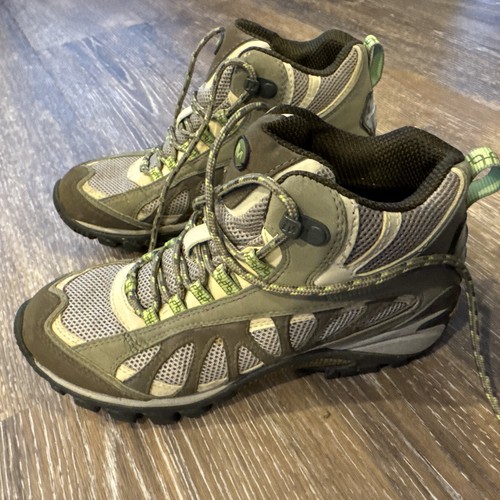 Merrell Siren Ventilator GTX Brown Hiking Womens Size 6 Mid Boots J16042