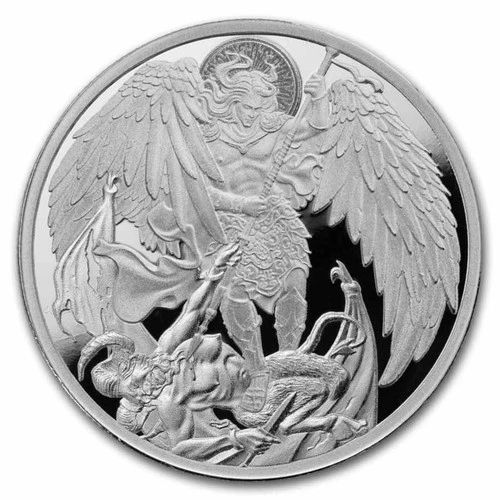 2026 Niue 1 oz Silver Archangel Michael BU Coin - product listing photo