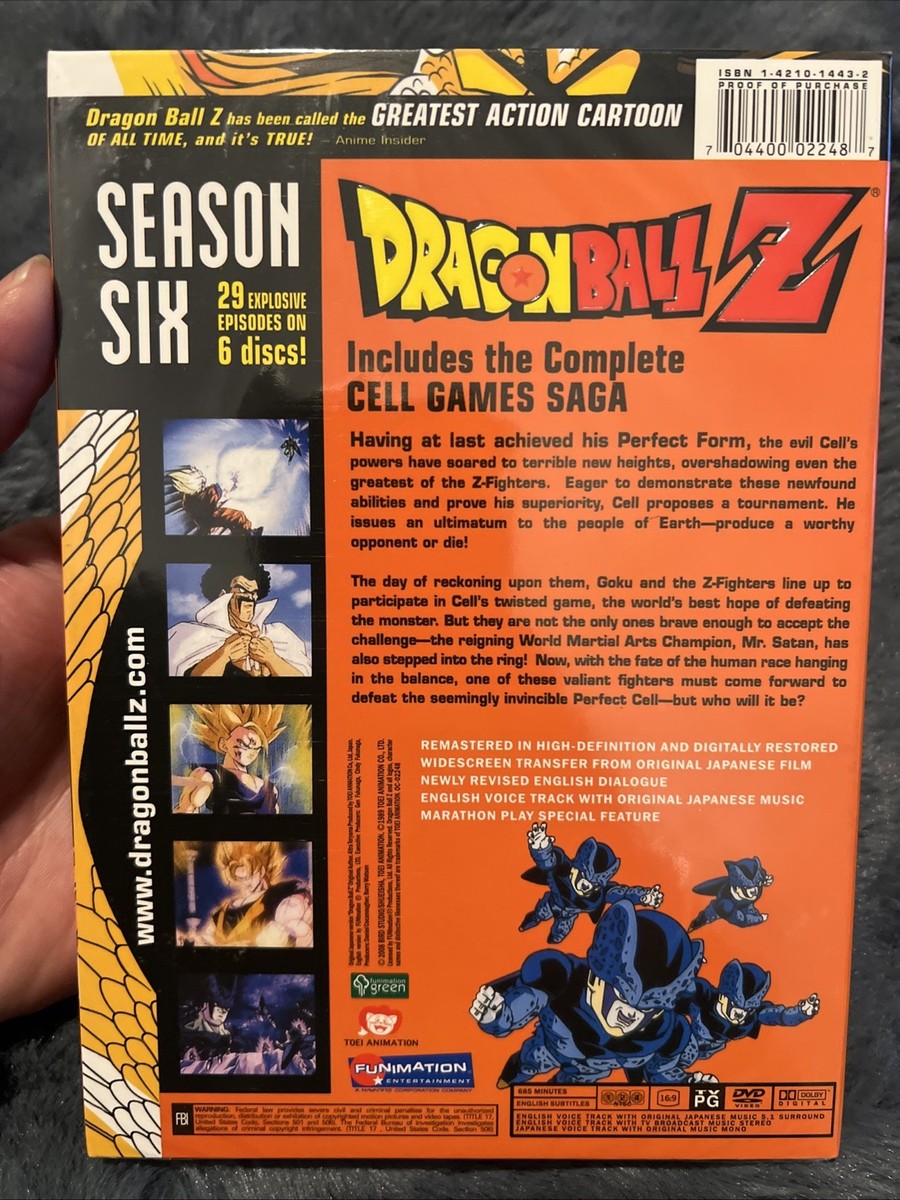 Dragon Ball Z: Season Six (DVD) for sale online | eBay