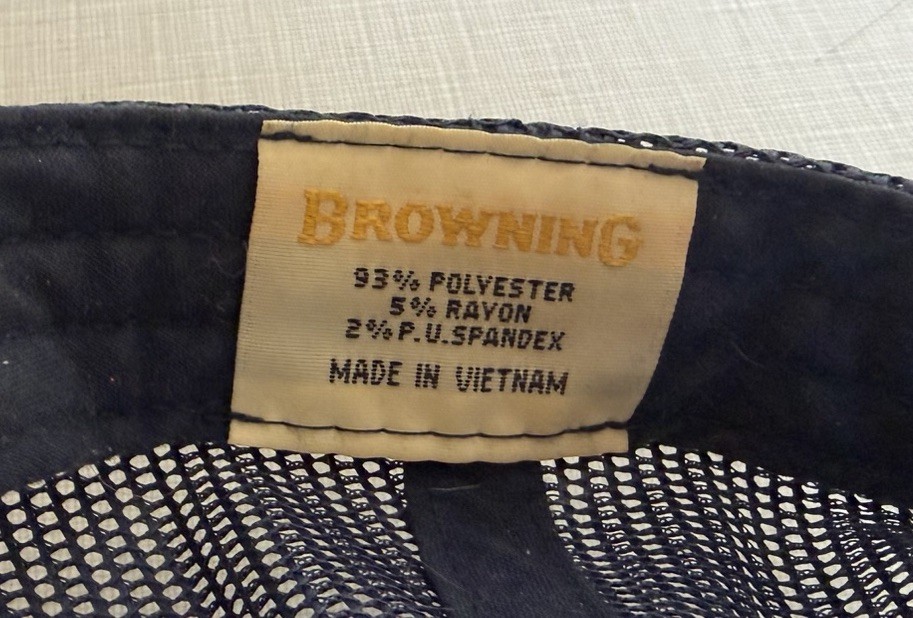 Blue Browning Established 1878 Patch Trucker Hat … - image 7