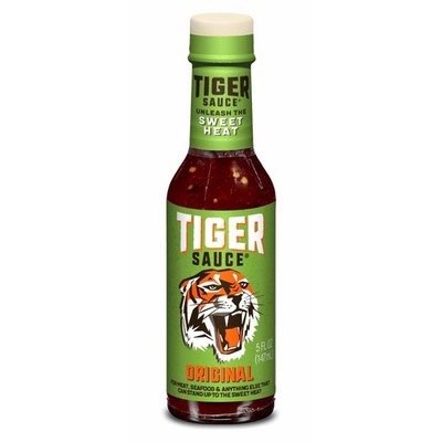 Tiger Sauce Original Hot Sauce, 5oz Bottle (Pack of 1) 5 Ounce 