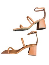Free People Parker Pillow Heels. New Without Box. Brown Sz 41 us Sz 10 