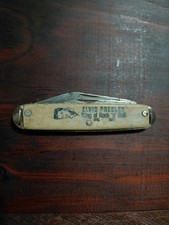 Elvis Presley King of Rock n Roll 1935 1977 Folding Knife Vintage 2 Blade USA