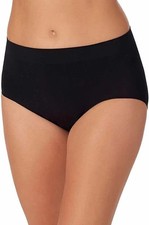 NEW Carole Hochman Women's L Seamless Brief 5-Pack Silky Soft Full Coverage