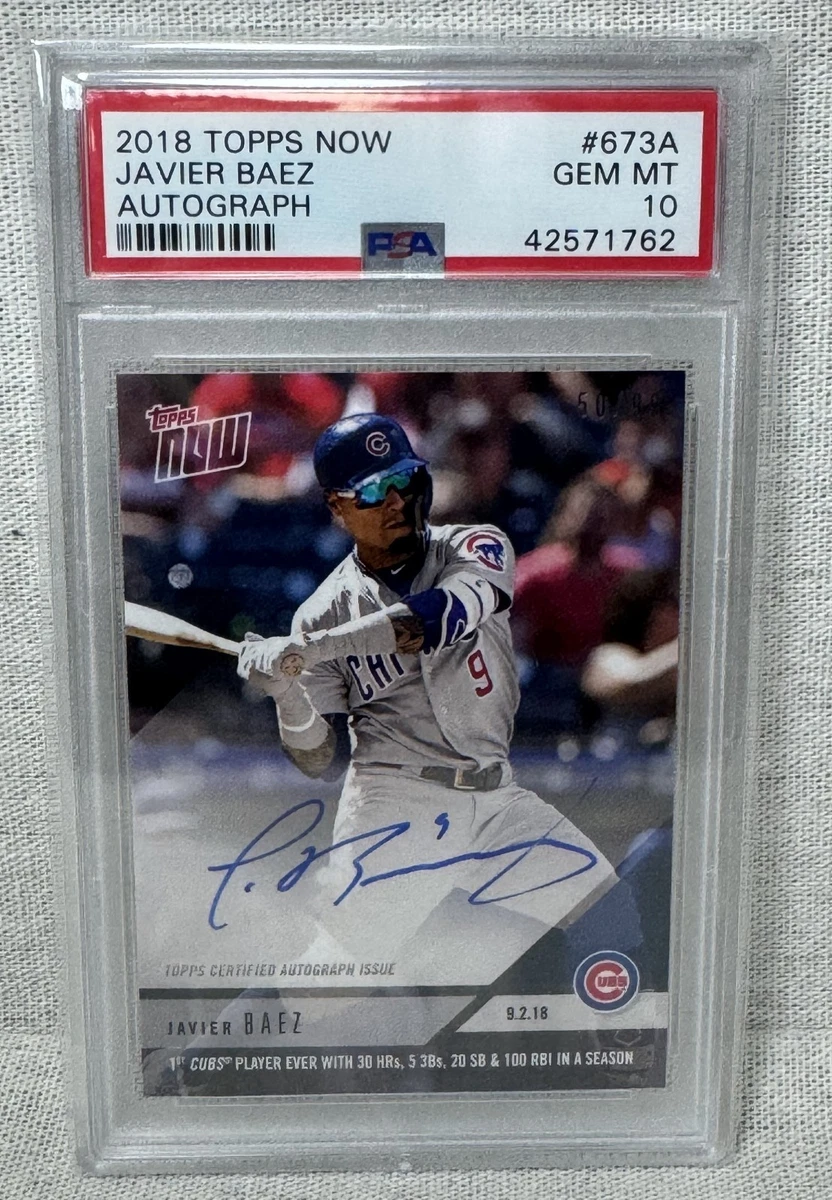 Javier Baez Auto for sale | eBay
