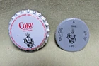 1978 CANADIAN COCA COLA BOTTLE CAP w/ C-3PO LINER vintage Star Wars Canada Coke