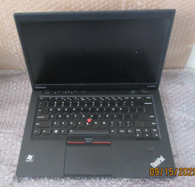 Lenovo ThinkPad X1 Carbon Intel Core I5-3427U @ 1.80GHz 8GB RAM