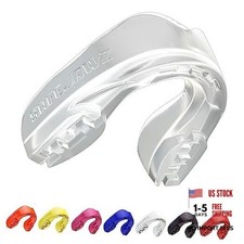 Mouth Guard, Slim Fit Mouthguard for Adults & Youth Adult (12+ Years) Clear