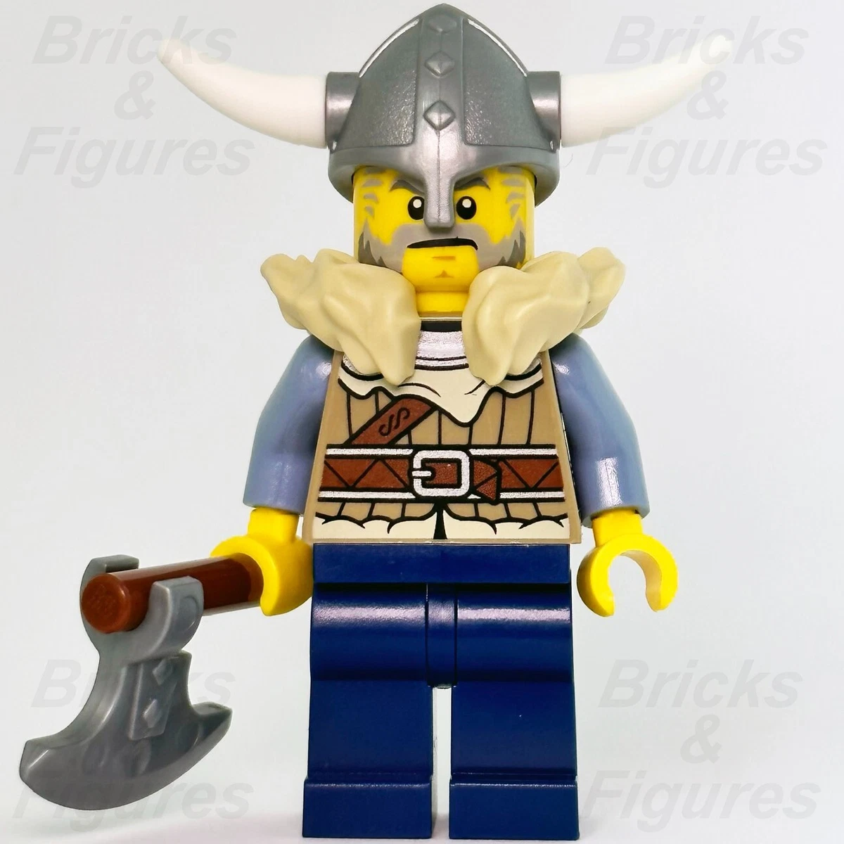 LEGO® Viking Warrior Male Creator Minifigure with Axe & Helmet 31132 vik040  New