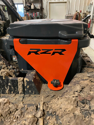 #ad #ad RZR Cooler Mount Brackets Polaris Northstar 30qt Powder Coated ORANGE RZR $68.42