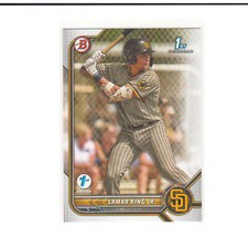 2022 Bowman Draft 1st Edition #BD143 Lamar King Jr.