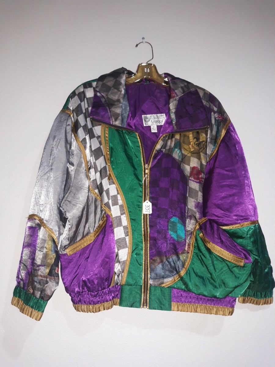 【JJJ着用モデル】90's OLD・SOUVENIR JACKET Sukajan Tigers Aloha Hawaii Medium Reversible Jacket Vintage