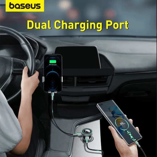Baseus USB Car Charger Kit FM Transmitter Bluetooth 5.0 Radio MP3 Music Player - Picture 6 of 14