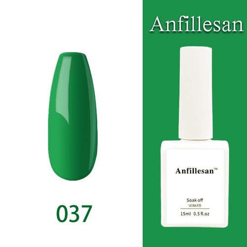 Anfillesan 15ML Gel Nail Polish Summer Nail Soak Off LED UV Gel Top/Base Coat - Picture 72 of 203