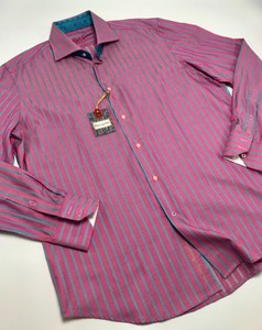 camisa rosa fucsia hombre