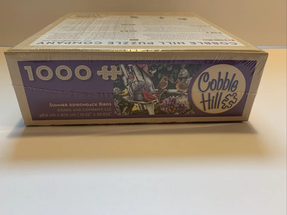 "Rompecabezas Cobble Hill 1000 piezas Summer Adirondack Birds 19,25"" x 26,625""" Foto 3 de 4