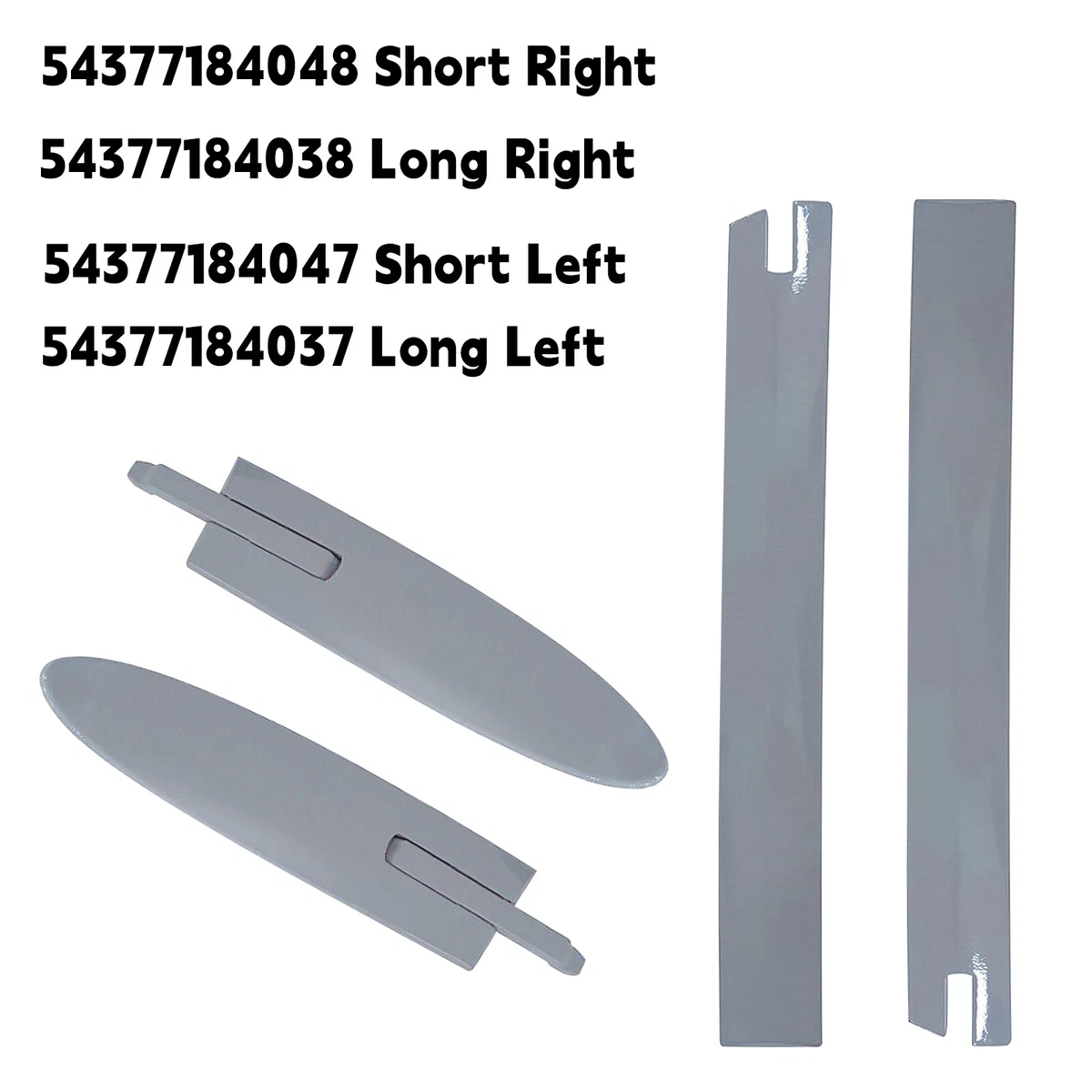 Convertible Roof Molding 54377184038/48 For BMW 3 4 Series E93 F33 