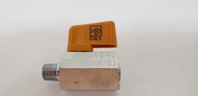 PARKER MV608-2 BALL VALVE, 1/8'' NPT, CHROME PLATED BRASS, NNB