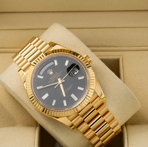FACTORY BLACK DIAMOND DIAL 228238 