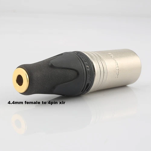4pin XLR to 3.5mm 2.5mm Male / Female Adapter Connectors NEUTRIK Converter Plug - Picture 7 of 14