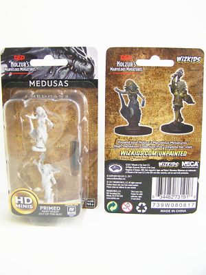 WZK73191 - D&D Nolzur's Marvelous - Unpainted Medusas