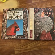 Vintage Books The Backyard Bird Feeder's Bible Book  Library of Nature BIRDS