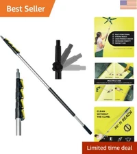 DOCA High  Telescoping Pole 7-30 Ft - Perfect for Indoor & Outdoor Cleaning