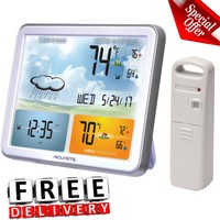 Weather Station Digital Jumbo Display Atomic Clock Indoor Outdoor Temperature Weather Station Digital Jumbo Display Atomic Clock Indoor Outdoor Temperature