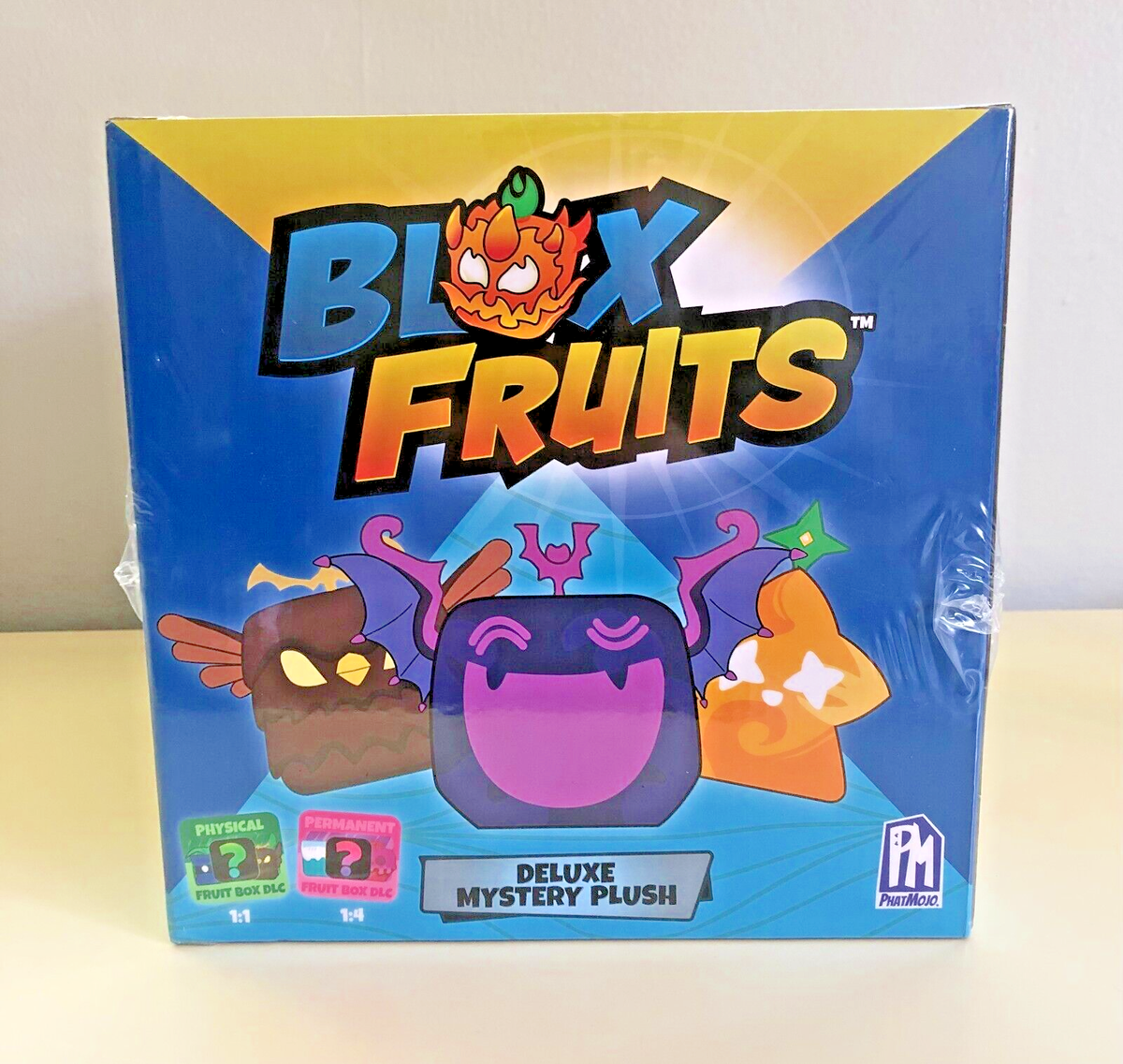 🔥SEALED Blox Fruits 8” Deluxe Mystery Plush Sealed w ROBLOX DLC