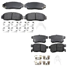 Akebono ProACT Front and Rear Ceramic Brake Pad Kit For Acura TSX Honda Accord
